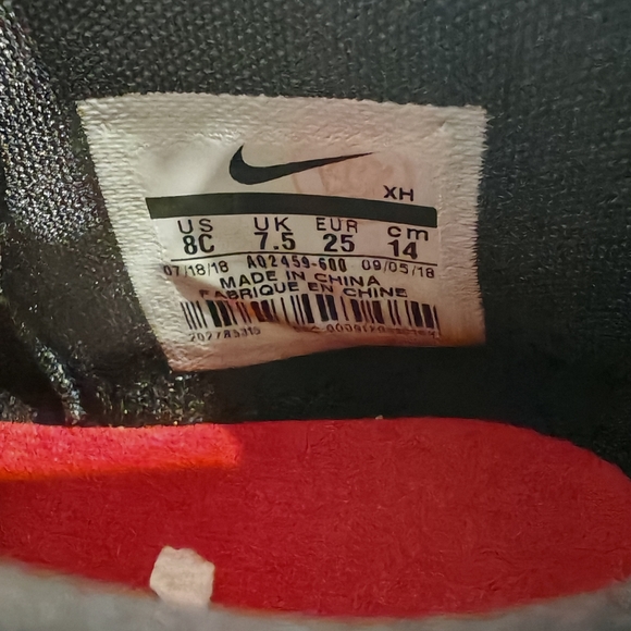 2/55 Nike Kyrie 5 (TD) University Red/Black Toddler - Picture 14 of 14